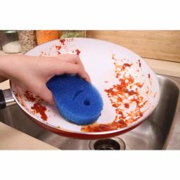 DishFish Non-Scratch Scrubber Sponge, 12-Pack, Blue thumbnail 7
