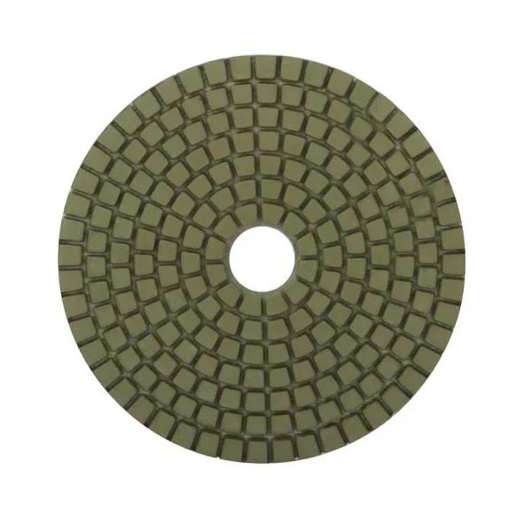 Rubi 4 in. 1500 Grit Resin Wet Polishing Pad for Engineered Stone, Marble, and Granite