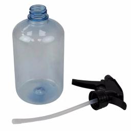 Unbranded 17 oz. Clear Plastic Spray Bottle - Multi-Purpose Empty Mister for Cleaning, Detailing, and Hair Care thumbnail 3