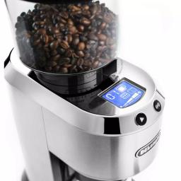 DeLonghi De'Longhi Dedica Stainless Steel Digital Conical Burr Coffee Grinder with 18 Settings thumbnail 5