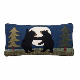 Donna Sharp Bear Dance Graphic Rectangular Decorative Throw Pillow, 11 x 22 in. thumbnail 1