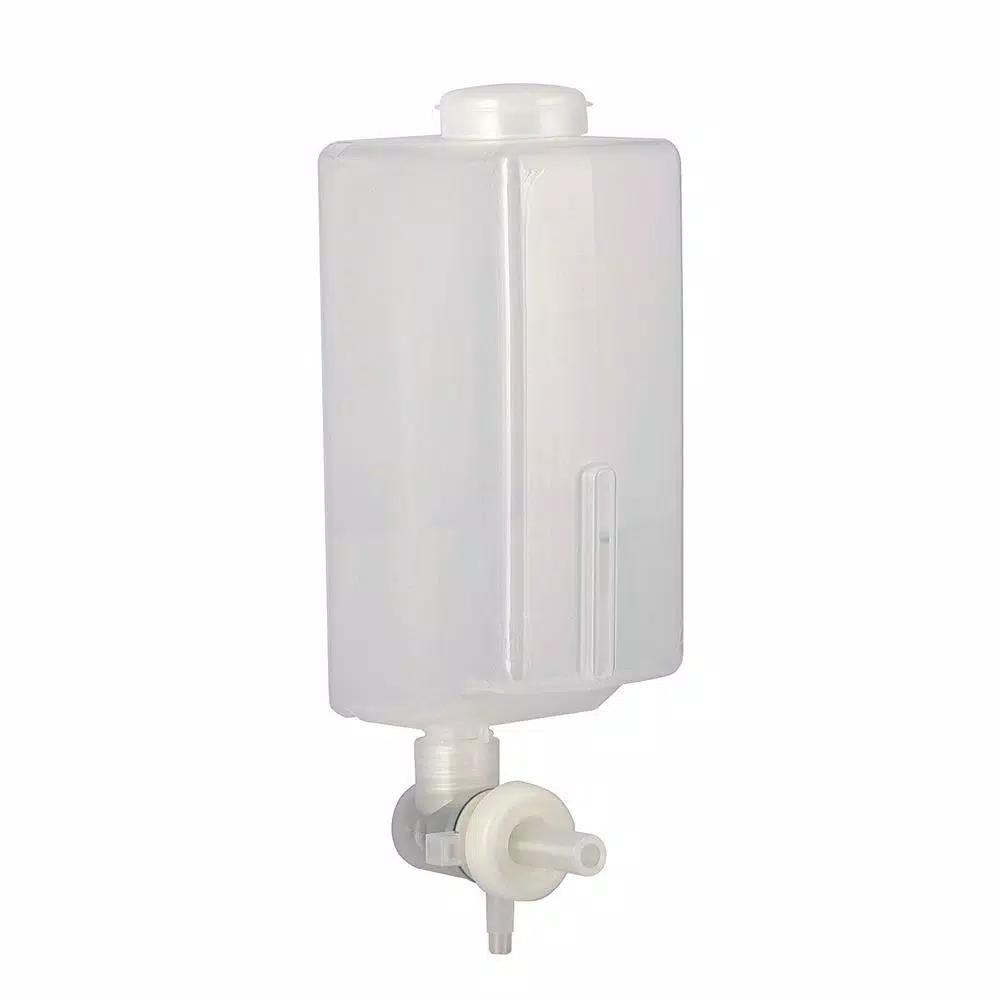Alpine Industries Dual Soap and Hand Sanitizer Dispenser, 1100 ml, Gray