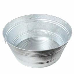 Behrens 35 Gal. Hot Dipped Galvanized Steel Round Utility Tub thumbnail 3