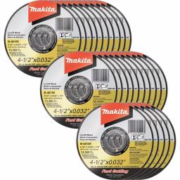 Makita 4-1/2 in. x 7/8 in. Ultra Thin Stainless Steel Cut-Off Wheels, 60 Grit, 25-Pack thumbnail 3