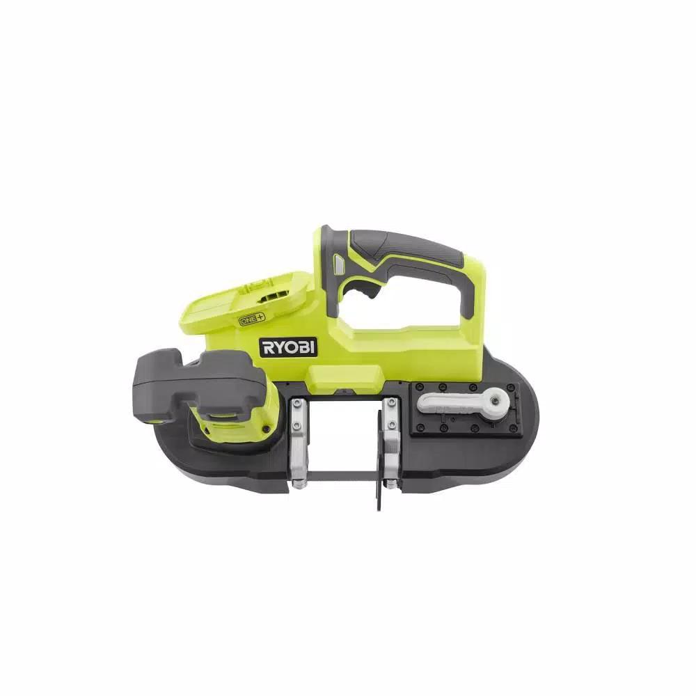 RYOBI 18V ONE+ 2-1/2 in. Compact Band Saw Kit with 4.0 Ah Battery and Charger