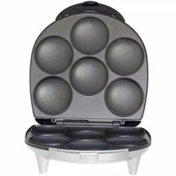 Brentwood Appliances AR-136 6-Piece Nonstick Arepa Maker, Silver Countertop Specialty Grill thumbnail 1