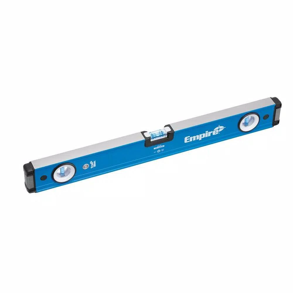 Empire 24 in. True Blue Magnetic Box Beam Level with 12 in. Magnetic Level