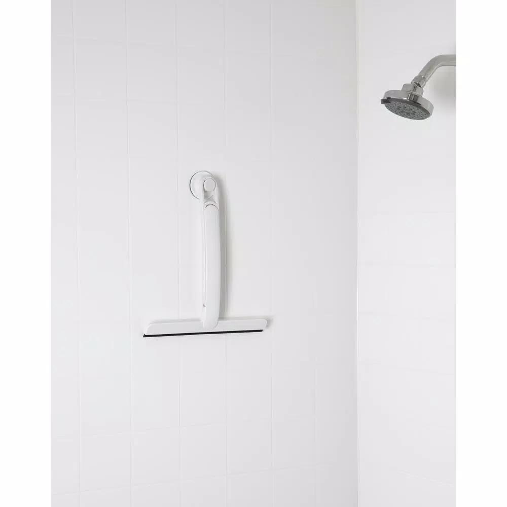 Umbra Flex Extendable Shower Squeegee, 10.25 in. White