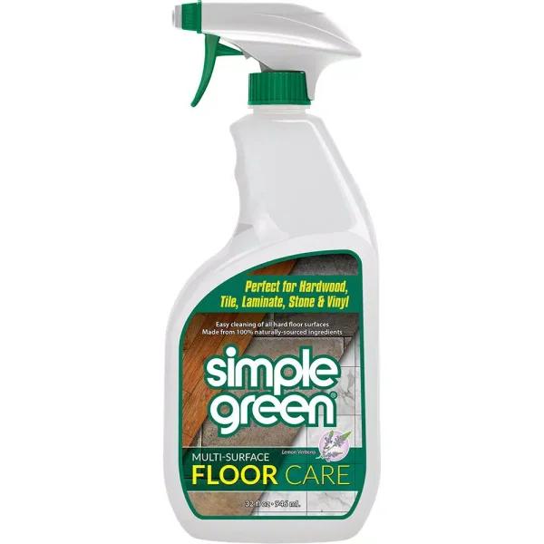 Simple Green Multi-Surface Floor Care Cleaner, 32 oz, Lemon Verbena