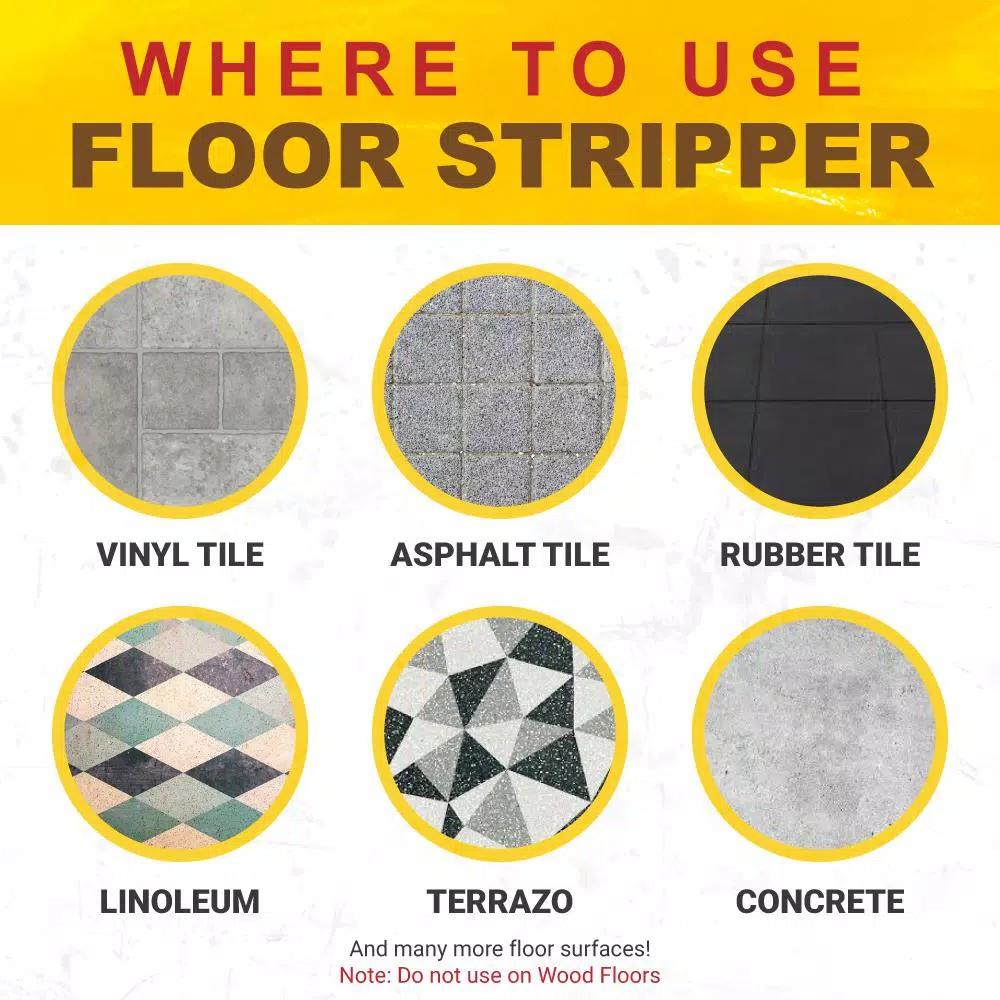 Eco Clean Ultra Line NC Stripper 1 Gal. Non-Corrosive Solvent-Based Floor Stripper