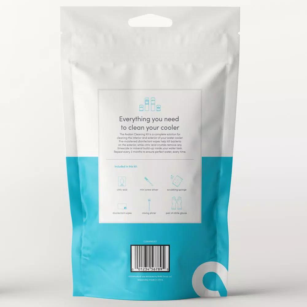 Avalon All-Inclusive Water Cooler Cleaning Kit - Removes Limescale & Kills Bacteria