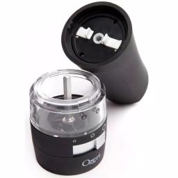 Ozeri Savore Soft Touch Electric Pepper Mill and Grinder, Adjustable Ceramic Mechanism, Black thumbnail 5
