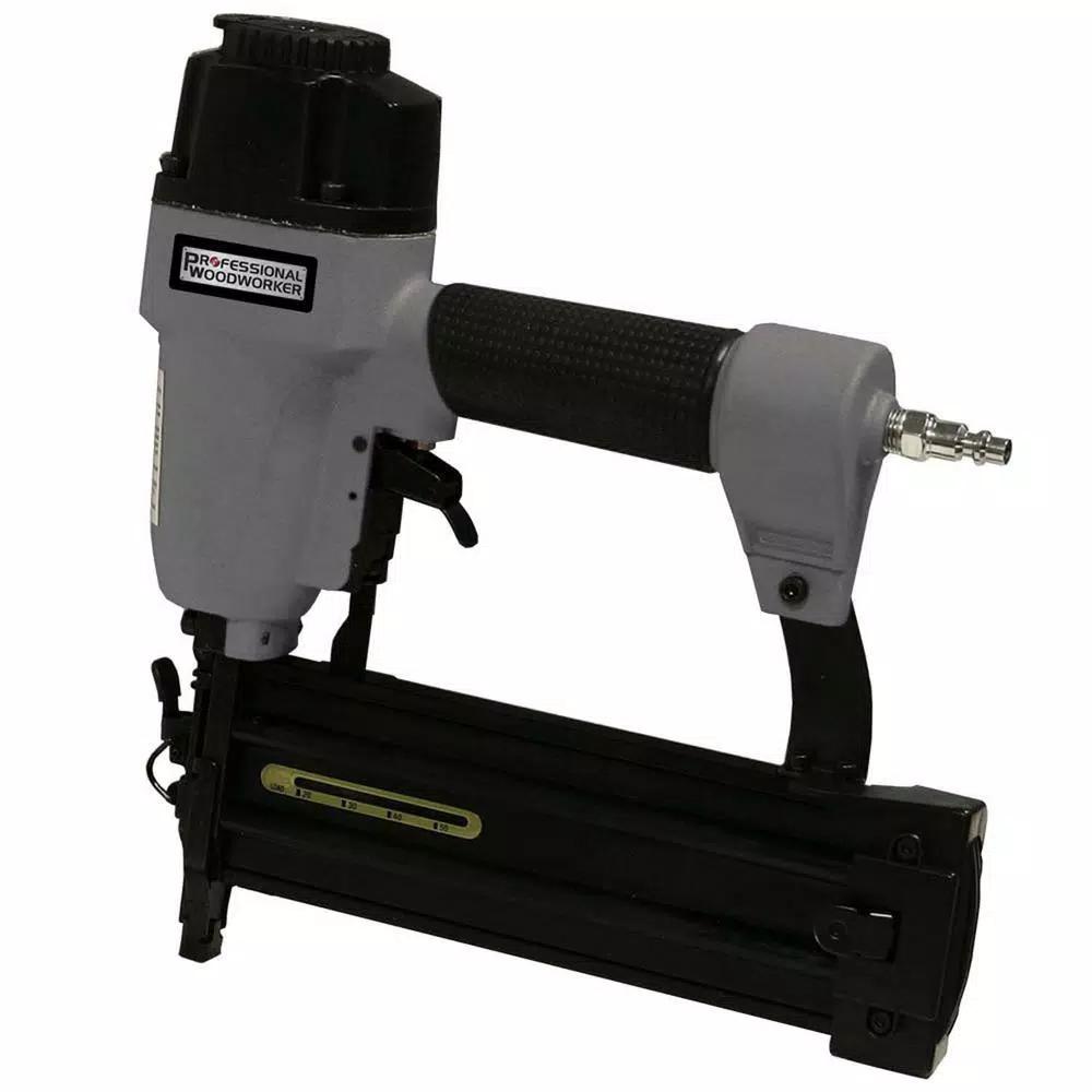 Professional Woodworker 16-Gauge Finish Nailer, 2-1/2 in. Max, 100 psi Air Nailer with Tool-Free Jam Release