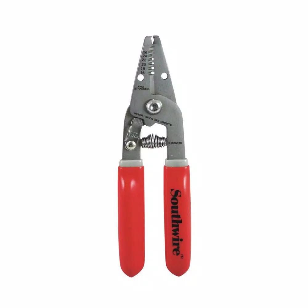 Southwire S1626STR Compact Stranded Wire Stripper, 16-26 AWG