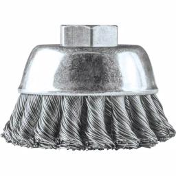 Makita 2-3/4 in. Stainless Steel Knot Wire Cup Brush for Angle Grinders thumbnail 2