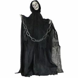 Haunted Hill Farm 5 ft. Talking Animatronic Skeleton Halloween Prop thumbnail 1