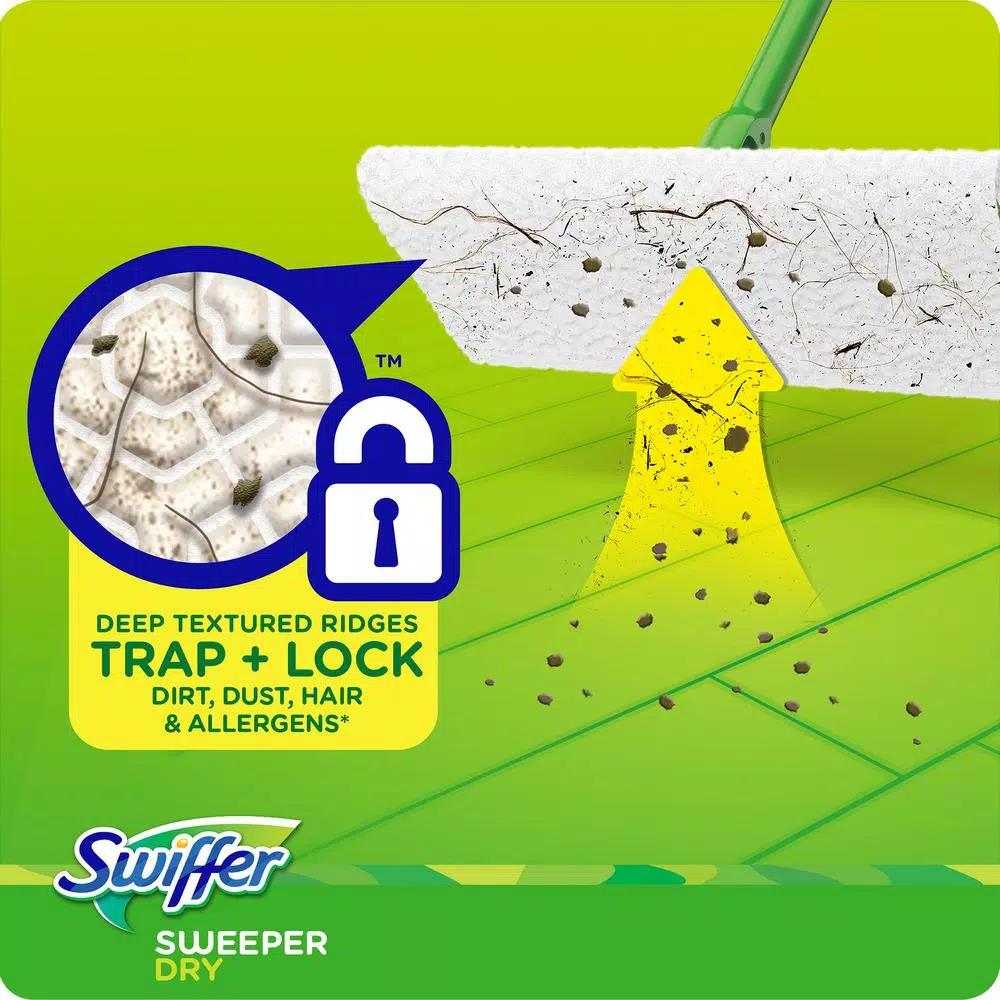 Swiffer Sweeper Dry Cloth Refills with Gain Original Scent, 37-Count, 4-Pack