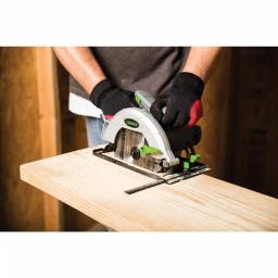 Genesis 7-1/4 in. 13 Amp Corded Circular Saw with Metal Lower Guard and Rip Guide thumbnail 4