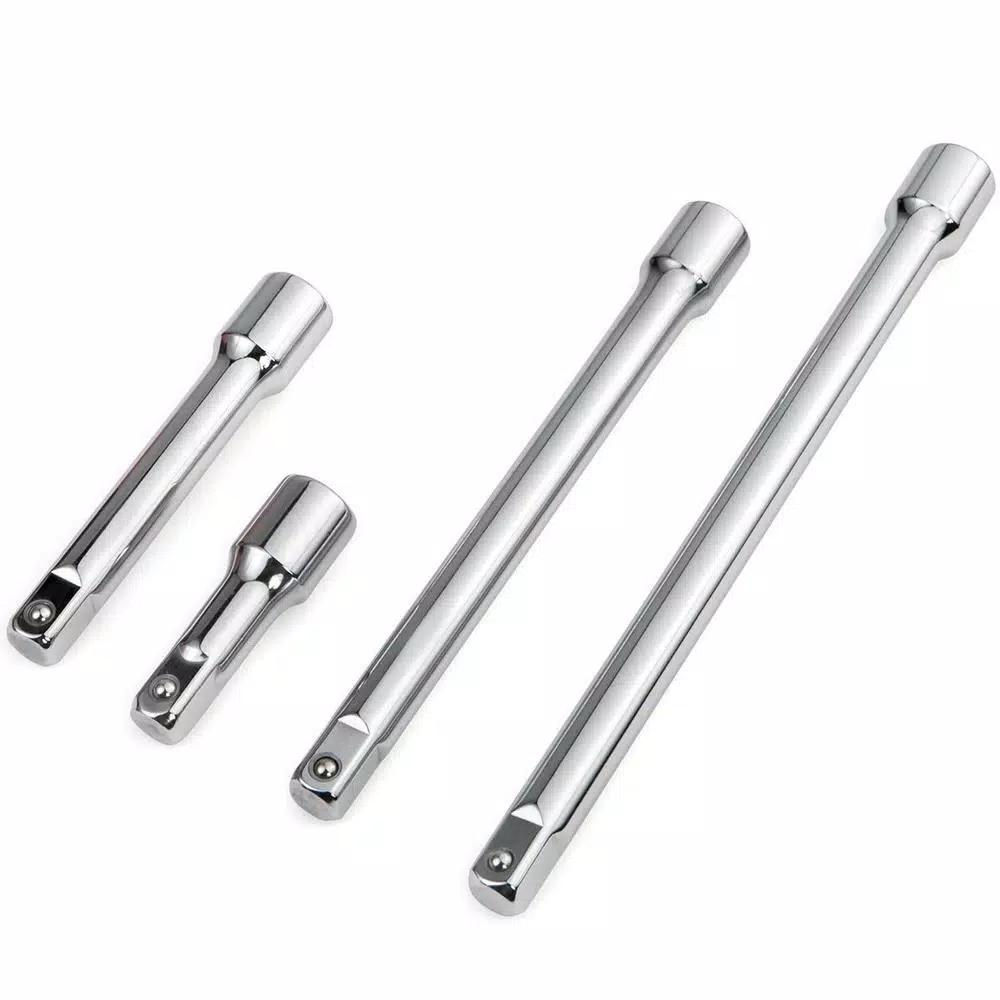 Stark 4-Piece 1/2 in. Drive Extension Bar Set, Chrome Vanadium Steel