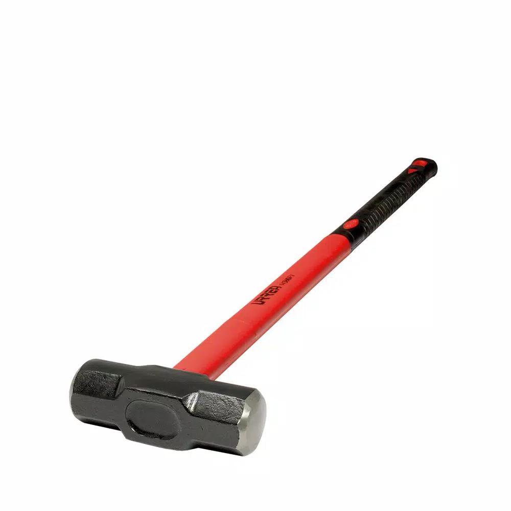 URREA 6 lb. Steel Octagonal Sledge Hammer with Fiberglass Handle