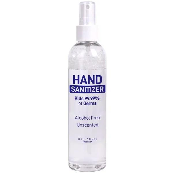 Unbranded Advanced Hand Sanitizer Spray, 8 oz. (Pack of 48)