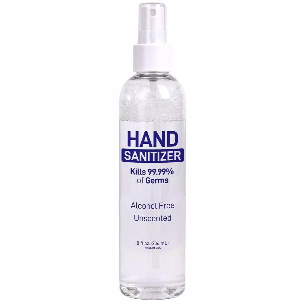 Unbranded Advanced Hand Sanitizer Spray, 8 oz. (Pack of 48)