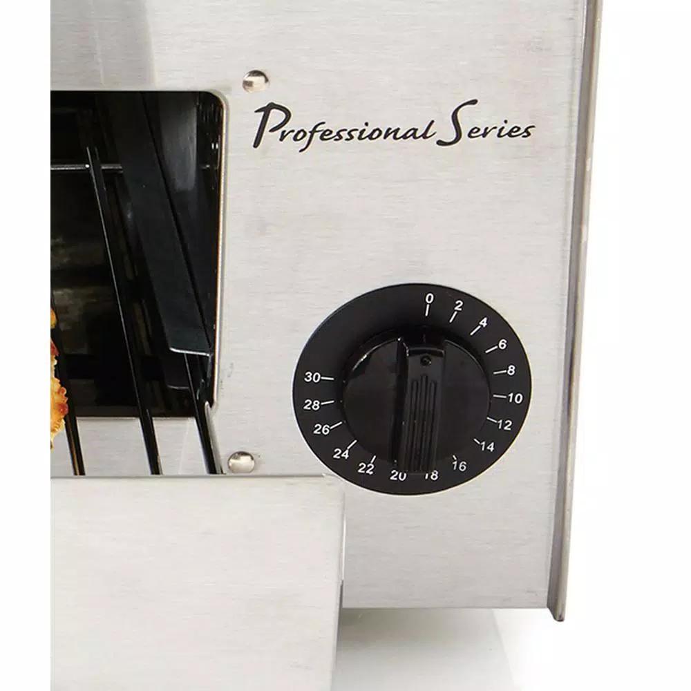 Continental Professional Series 12-Inch Stainless Steel Pizza Oven and Countertop Snack Baker
