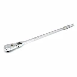 GEARWRENCH 1/2 in. Drive 90-Tooth 24 in. Locking Flex Head Teardrop Ratchet thumbnail 1