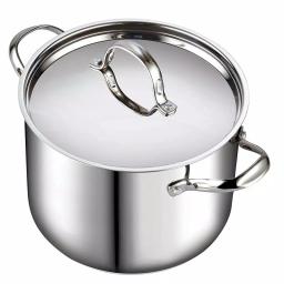 Cooks Standard 12 Qt. Stainless Steel Stock Pot with Lid thumbnail 1