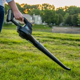 Scotts 20V Cordless Leaf Blower Kit with 2.0Ah Battery and Fast Charger, 130 MPH, 98 CFM thumbnail 4