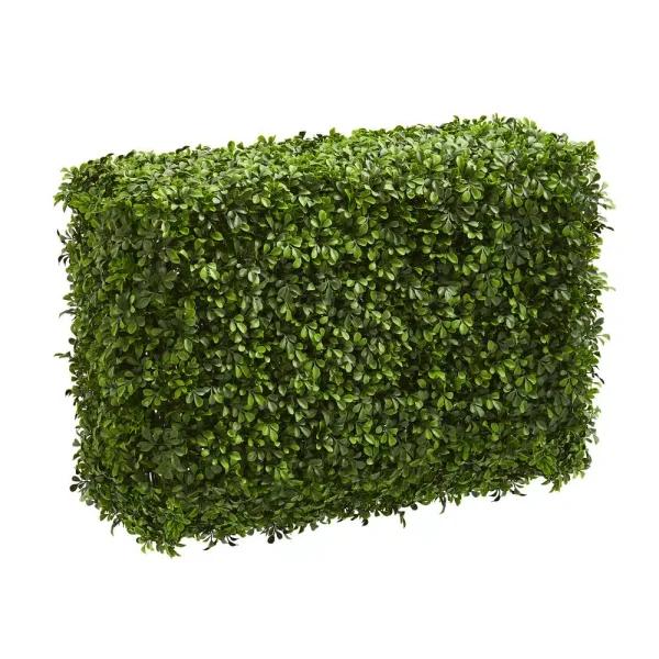 Nearly Natural 30 in. Artificial Eucalyptus Hedge - Indoor Greenery Decor