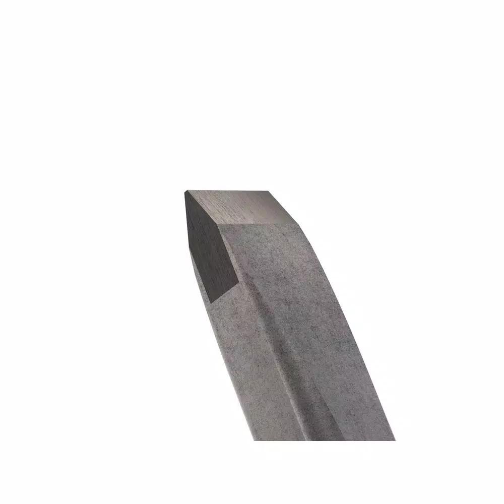 Bon Tool 7-1/2 in. x 1/4 in. Carbide Hand Stone Chisel, Square Tip