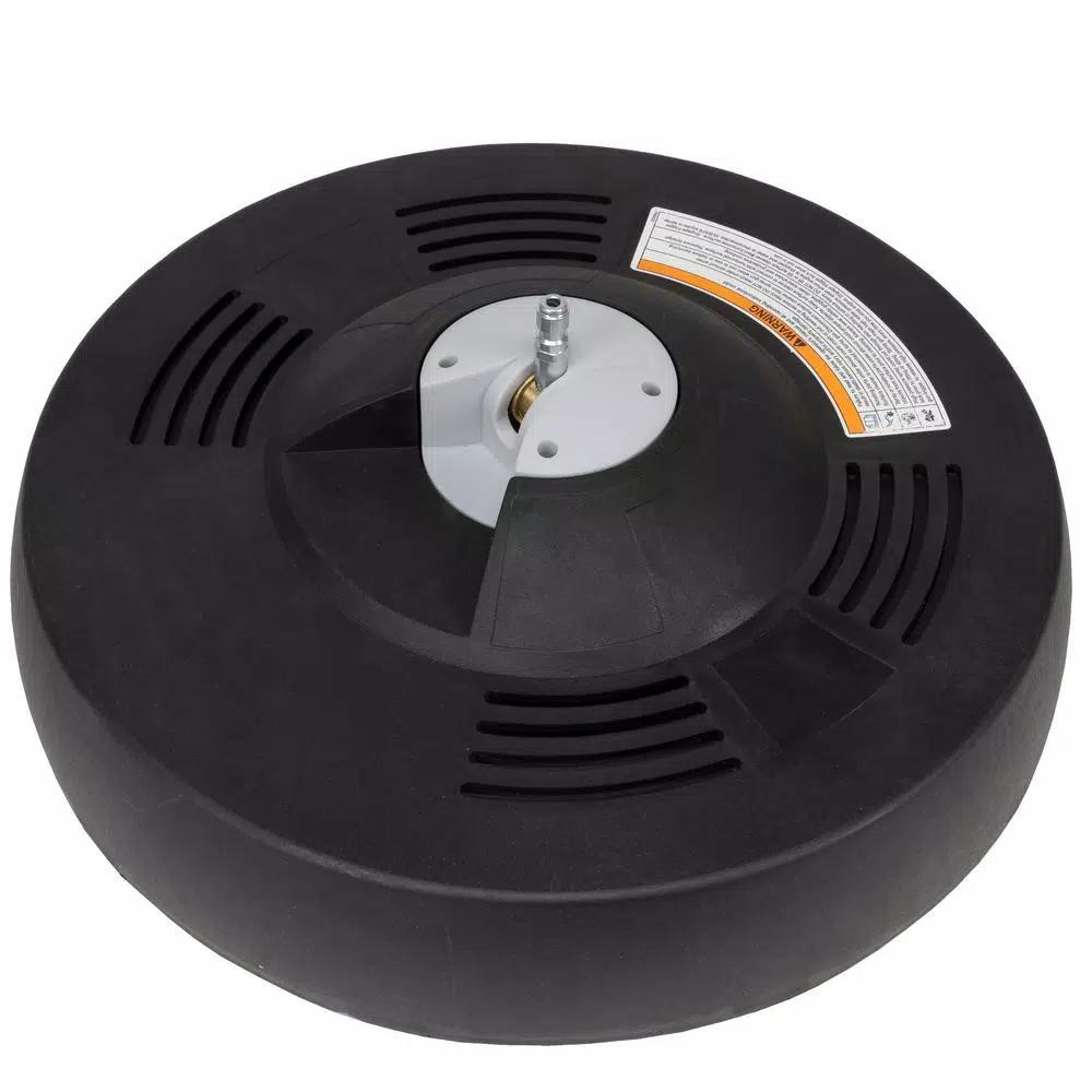 Forney 16 in. Outflow Surface Cleaner, Stainless Steel Pressure Washer Attachment