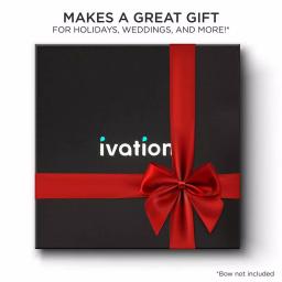 Ivation 3-Pack Clear Acrylic Wine Aerator and Preserver Set with Gift Box thumbnail 3