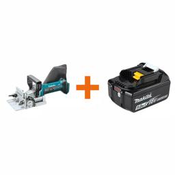 Makita 18V LXT Cordless 0.75 in. Plate Joiner with Bonus 5.0Ah Battery (XJP03Z) thumbnail 1