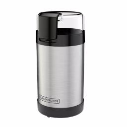 Black+Decker 4 oz. Silver Electric Blade Coffee Grinder thumbnail 1