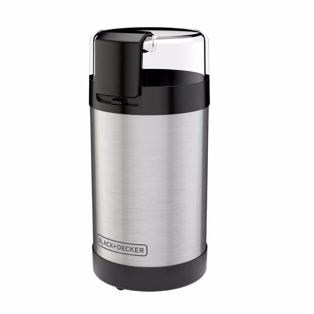 Black+Decker 4 oz. Silver Electric Blade Coffee Grinder