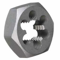 Drill America 1 in.-20 Carbon Steel Hex Re-Threading Die thumbnail 1
