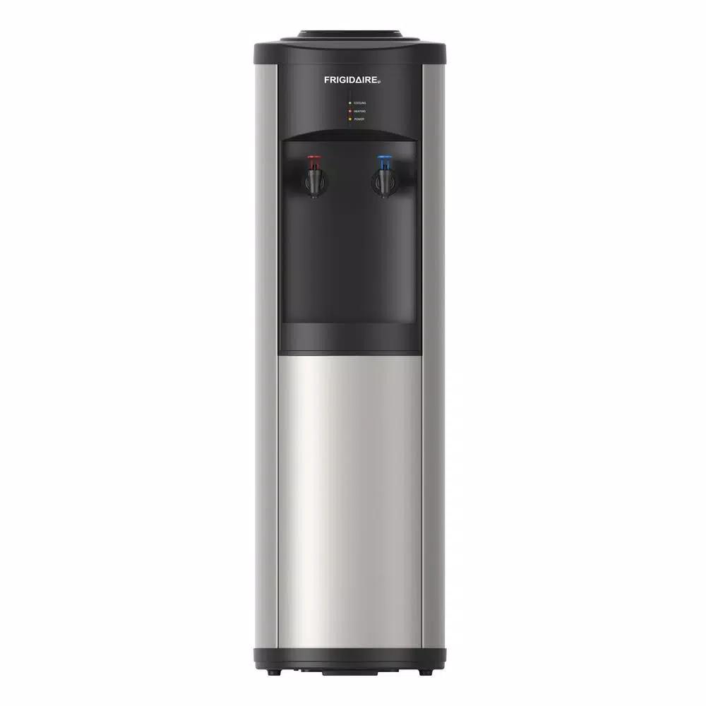 Frigidaire Stainless Steel Top Loading Water Cooler Dispenser - Hot and Cold