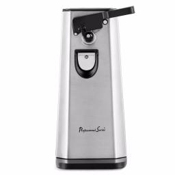 Professional Series Electric Can Opener with Bottle Opener and Knife Sharpener, Brushed Stainless Steel thumbnail 1