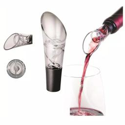 Ozeri Prestige Electric Wine Bottle Opener Set with Recharging Stand, Aerating Pourer and Foil Cutter thumbnail 7