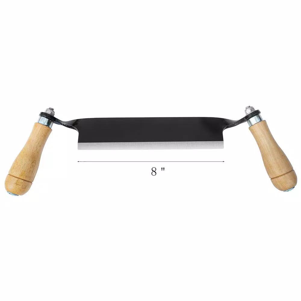 Earth Worth 16.75 in. Straight Draw Shave Tool with Hardened Steel Blade