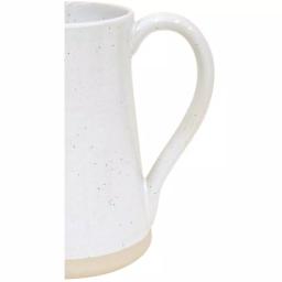 CASAFINA Fattoria 69 fl. oz. White Ceramic Stoneware Pitcher thumbnail 2