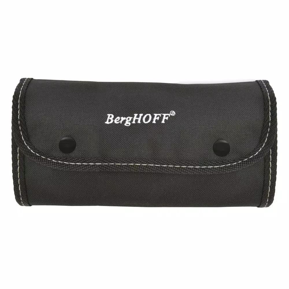BergHOFF Essentials 8-Piece Stainless Steel Garnishing Tool Set with Carrying Case