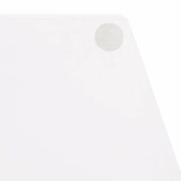 Kate and Laurel Lipton White Glossy Decorative Hexagon Tray with Gold Metal Handles thumbnail 5