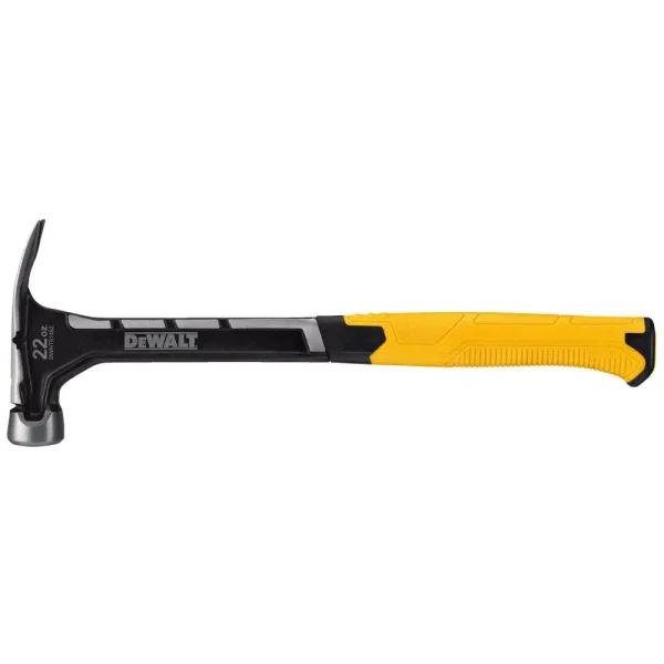 DEWALT 22 oz. Steel Framing Hammer with Composite Handle and Magnetic Nail Starter