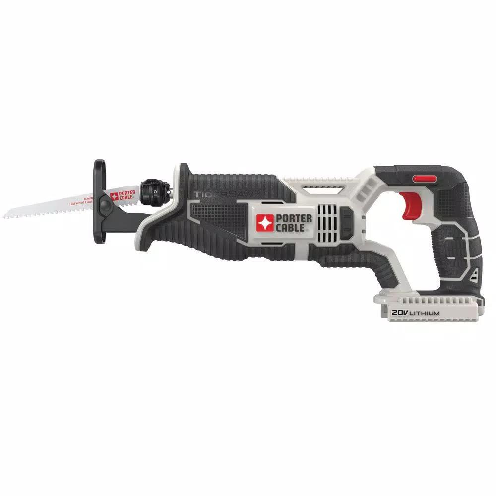 Porter-Cable 20V MAX Cordless Reciprocating Saw, Tool-Only