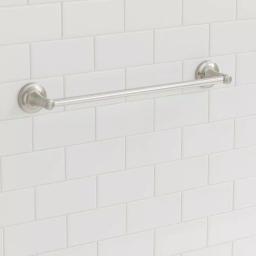 Glacier Bay Cooperton 18 in. Single Towel Bar in Brushed Nickel thumbnail 2