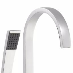 Glacier Bay Farrington Freestanding Floor Mount Tub Faucet with Handheld Handshower, Chrome thumbnail 6