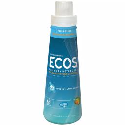 ECOS 4x Ultra Concentrate Laundry Detergent, Free & Clear, 25 oz thumbnail 1